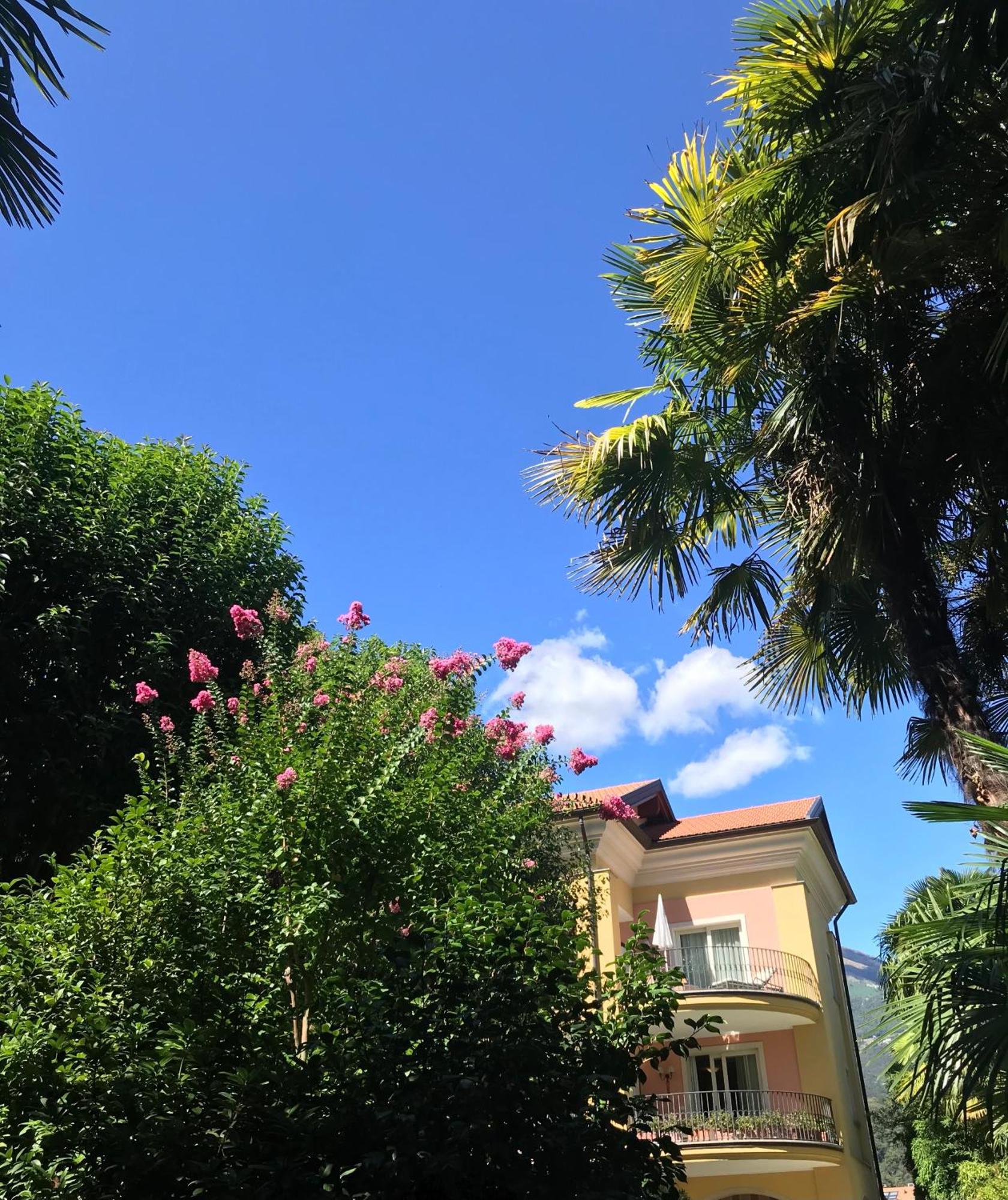 Villa Palmira Kinderfreies Hotel Cannobio Exterior photo